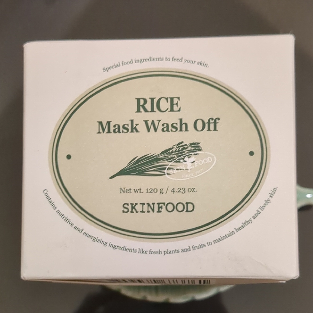 Rice Wash Off Mask